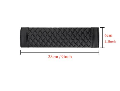 Beige 2Pcs Car Seat Belt Cover High Quality Leather Shoulder Pads Protector New, US $6.88, image 12