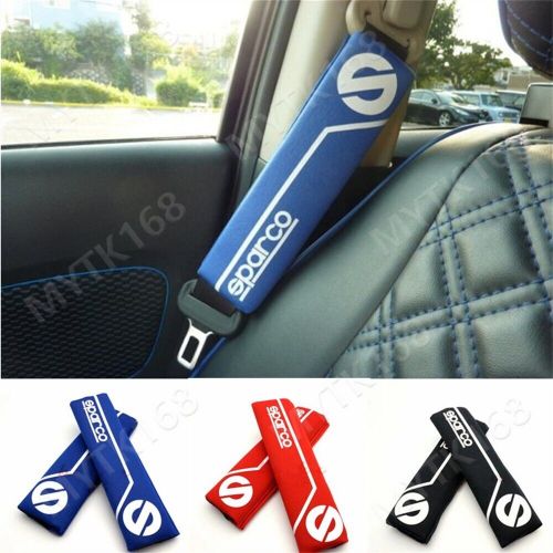 Sparco 1 pair JDM Car Racing High quality Seat Belt Pads Cotton Shoulder-Blue, US $28.55, image 5