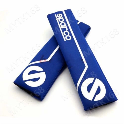 Sparco 1 pair JDM Car Racing High quality Seat Belt Pads Cotton Shoulder-Blue, US $28.55, image 8