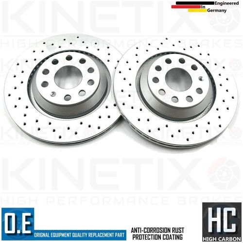 FITS AUDI S3 8Y 2020- DRILLED FRONT REAR BRAKE DISCS BREMBO PADS 340mm 310mm, US $, image 5