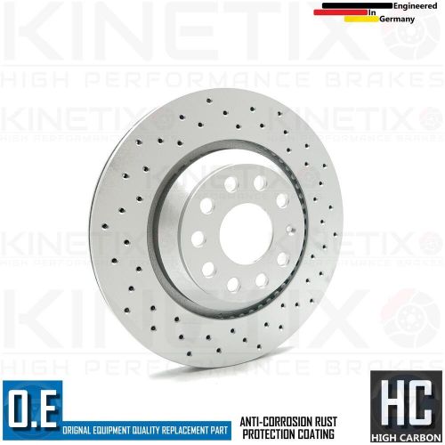 FITS AUDI S3 8Y 2020- DRILLED FRONT REAR BRAKE DISCS BREMBO PADS 340mm 310mm, US $, image 7