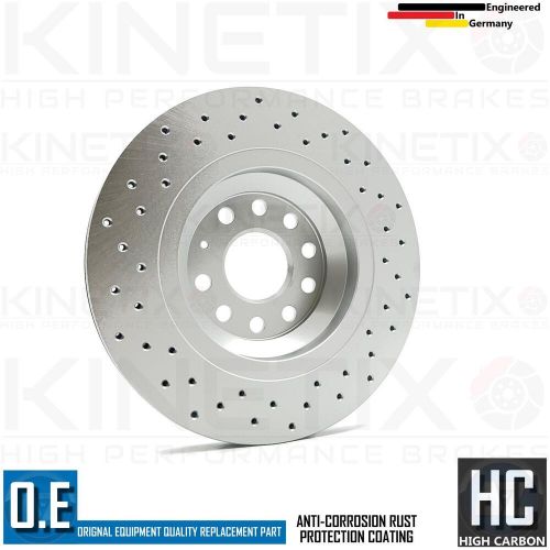 FITS AUDI S3 8Y 2020- DRILLED FRONT REAR BRAKE DISCS BREMBO PADS 340mm 310mm, US $, image 8