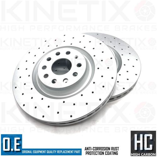 FITS AUDI S3 8Y 2020- DRILLED FRONT REAR BRAKE DISCS BREMBO PADS 340mm 310mm, US $, image 11