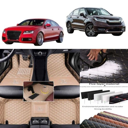 For Ford C-Max/Edge/Escape/Expedition/Explorer Car Floor Mats Luxury Waterproof, US $103.55, image 10