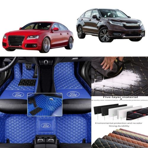 For Ford C-Max/Edge/Escape/Expedition/Explorer Car Floor Mats Luxury Waterproof, US $103.55, image 11