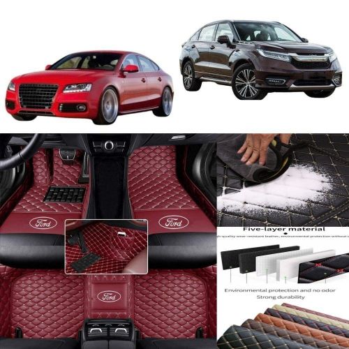 For Ford C-Max/Edge/Escape/Expedition/Explorer Car Floor Mats Luxury Waterproof, US $103.55, image 15