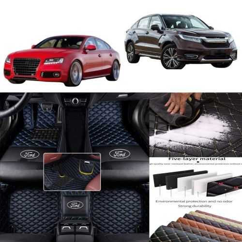For Ford C-Max/Edge/Escape/Expedition/Explorer Car Floor Mats Luxury Waterproof, US $103.55, image 17