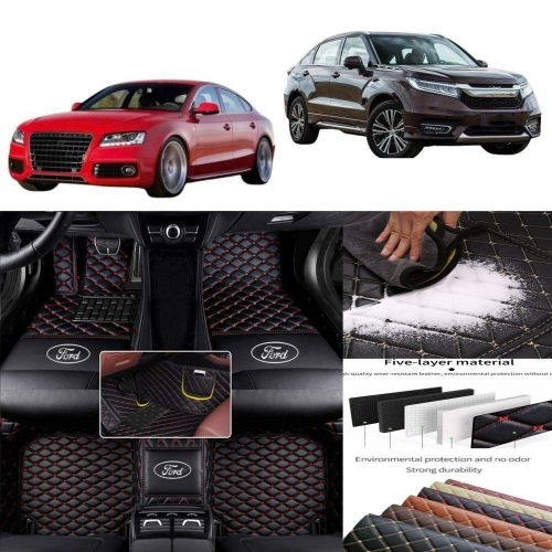 For Ford C-Max/Edge/Escape/Expedition/Explorer Car Floor Mats Luxury Waterproof, US $103.55, image 18