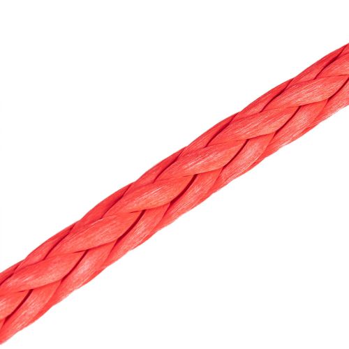 1/2x85ft Synthetic Winch Rope w/ Hook 31500LBS Car Tow Recovery Cable Tow Orange, US $87.22, image 6