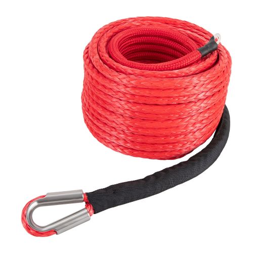 1/2x85ft Synthetic Winch Rope w/ Hook 31500LBS Car Tow Recovery Cable Tow Orange, US $87.22, image 11