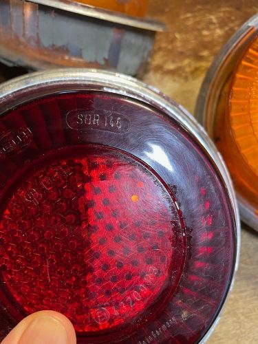 1968-1973 Opel GT Turn Signal Lights & Housing BL148 SBR 148 Rear Red Amber, US $85.00, image 4