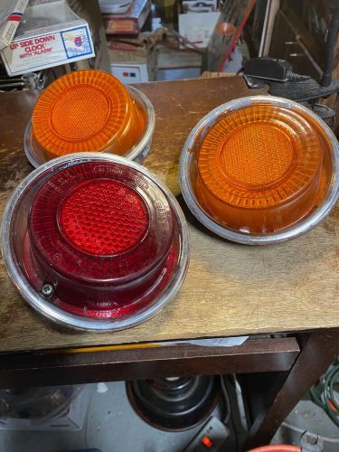 1968-1973 Opel GT Turn Signal Lights & Housing BL148 SBR 148 Rear Red Amber, US $85.00, image 5