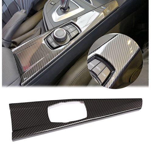ABS Carbon Fiber Multimedia Panel Cover Trim For BMW 3 4 Series F30 F34 F33 F36, US $19.71, image 4