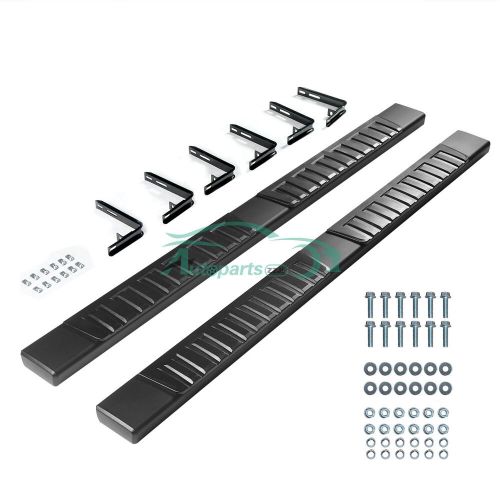 Fits 15-23 Chevy Colorado/Canyon Crew Cab 6" Running Board Side Step Bars, US $114.99, image 4