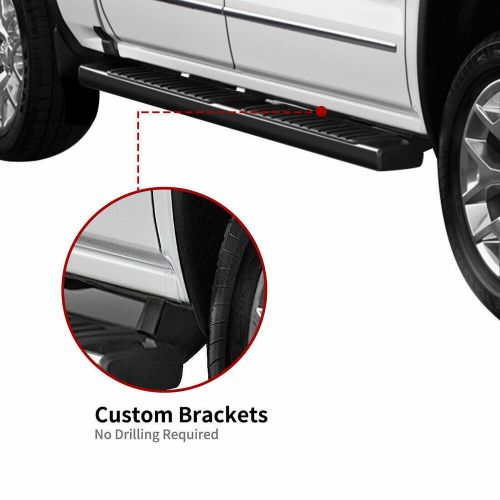 Fits 15-23 Chevy Colorado/Canyon Crew Cab 6" Running Board Side Step Bars, US $114.99, image 9