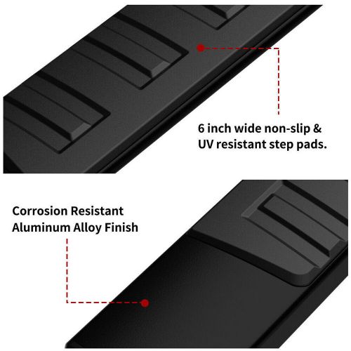 Fits 15-23 Chevy Colorado/Canyon Crew Cab 6" Running Board Side Step Bars, US $114.99, image 12