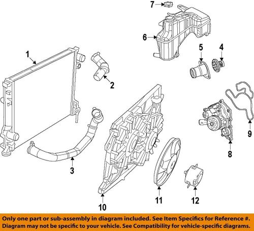 Dodge chrysler oem 15-18 challenger-engine water pump 68165882ad