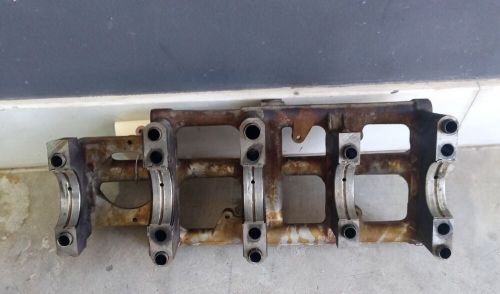 98-01 honda  prelude engine block bottom bridge, bearing caps
