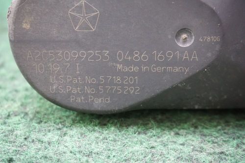 2010 DODGE JOURNEY 3.5L Throttle Body OEM 4861691AA 129,564 MILES, US $39.52, image 2