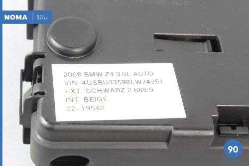 03-08 BMW Z4 E85 E86 Battery Positive Cable Junction Fuse Box Cover 8387547 OEM, US $41.50, image 4