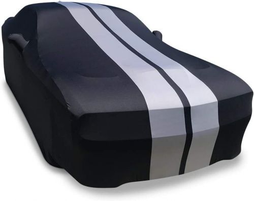 Indoor Stain Stretch Full Car Cover UV Dust Proof For Chevrolet Camaro SS ZL1, US $108.98, image 6