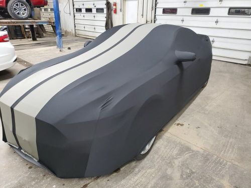 Indoor Stain Stretch Full Car Cover UV Dust Proof For Chevrolet Camaro SS ZL1, US $108.98, image 8