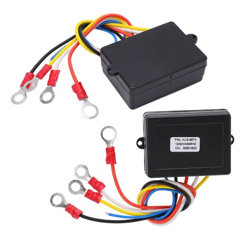 75ft Wireless Winch Remote Control Switch 434MHZ Receiver 12V 24V For SUV, US $13.46, image 7