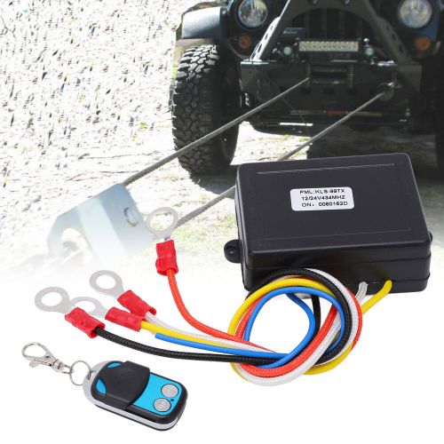 75ft Wireless Winch Remote Control Switch 434MHZ Receiver 12V 24V For SUV, US $13.46, image 12