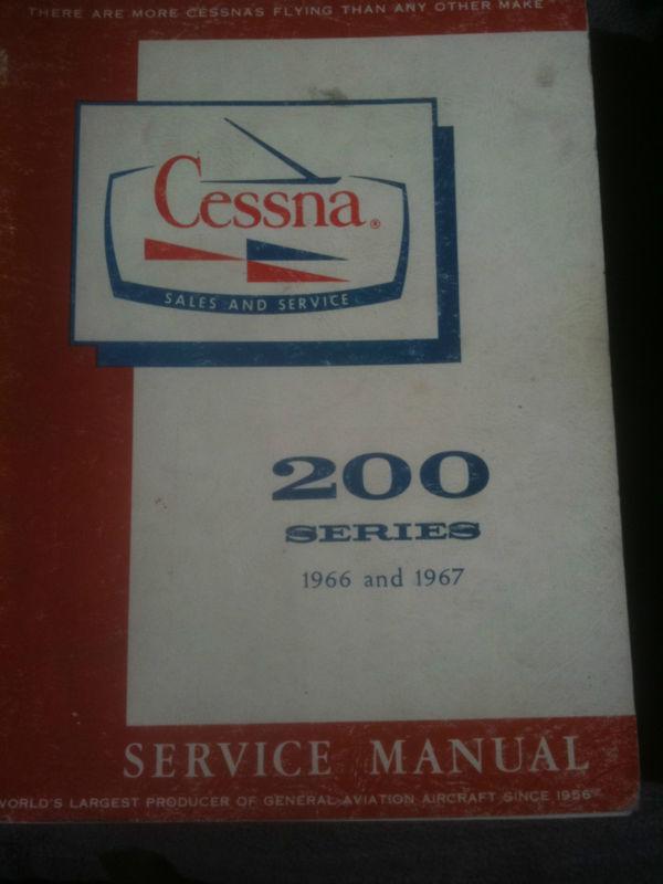 Cessna  200 series 1966-1967 service manual 