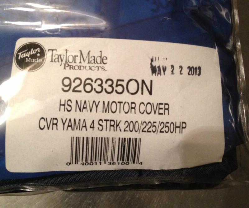 Taylor Made Navy Outboard Motor Cover For YAMAHA 4 STROKE 200/225/250 HP, US $25.00, image 3