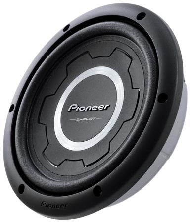Pioneer 10in shallow mount woofer car speaker 2-ohm1200w max