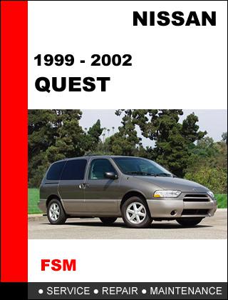 Nissan quest 1999 - 2002 factory service repair manual access it in 24 hours