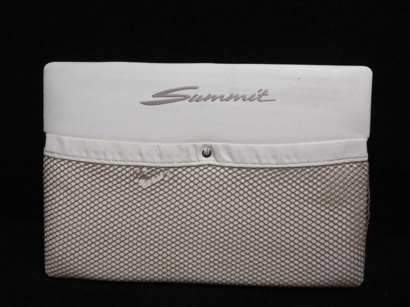 Furniture summit pontoon gate pad/ net utility storage white 21'' x 14'' boat 2