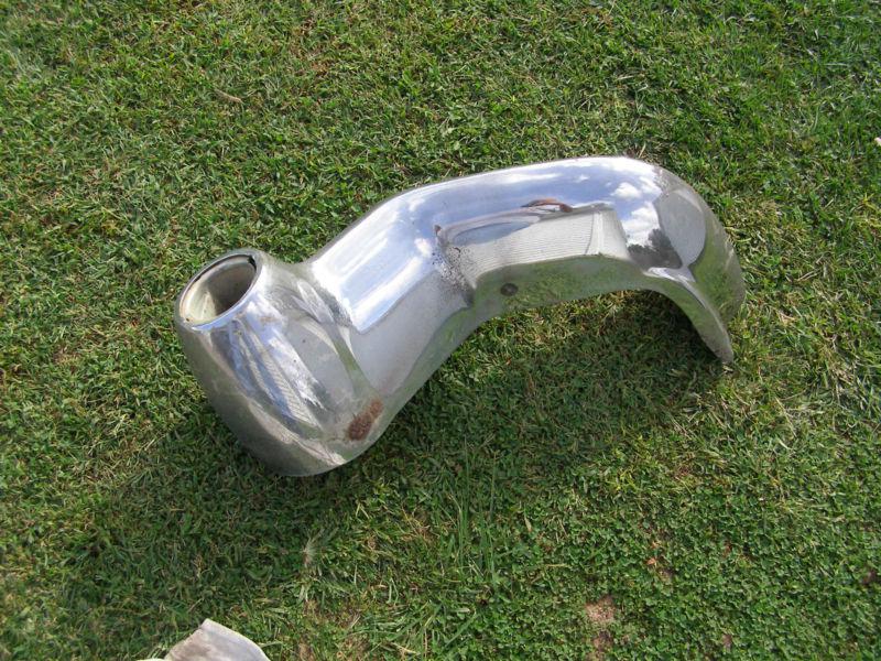 1957 cadillac front bumper end 57 dagmar bullet custom ratrod hotrod