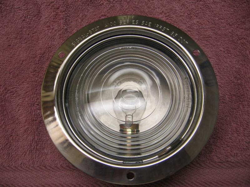 Vintage airstream path light highly polished stainless steel nos mint lqqk