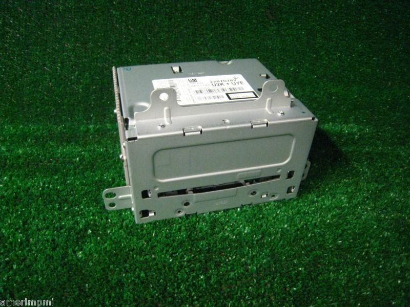 2012 chevy equinox dash radio cd xm stereo player chassis u2k uye 22870782