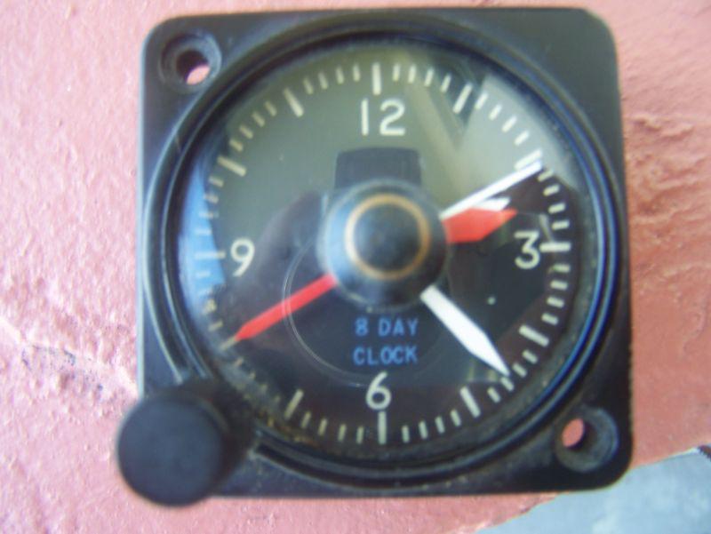 Waltham military 8-day aircraft clock chronograph memorabalia /5621