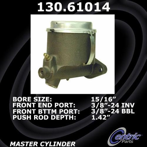 Centric 130.61014 brake master cylinder-premium master cylinder