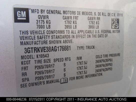 10 GMC SIERRA 1500 HOOD HINGE 486209, US $30.00, image 10