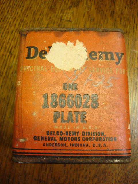 37 38 39 40 41 42 43 44 45 46 47 48 olds pontiac distributor breaker plate nos