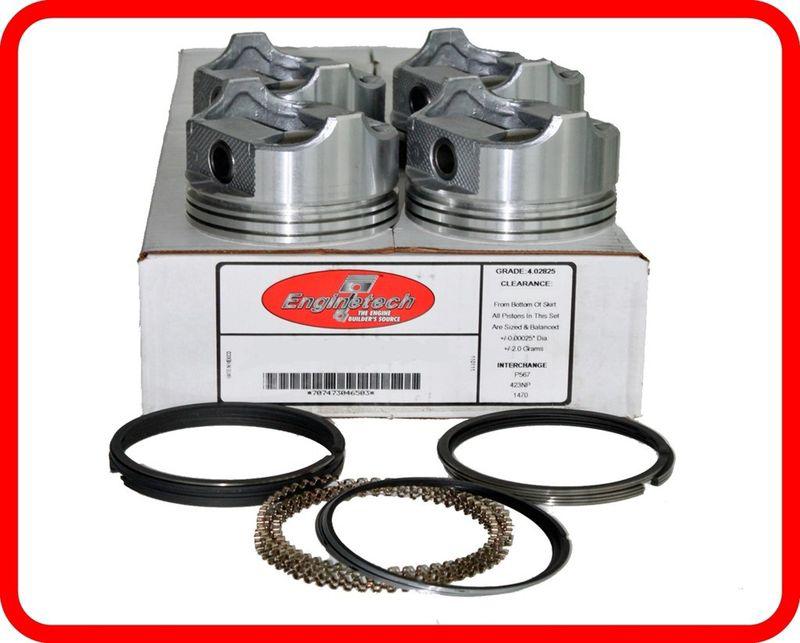 *special* 92-97 chevrolet gm 134 2.2l ohv l4  (4)pistons & rings  (size:std)