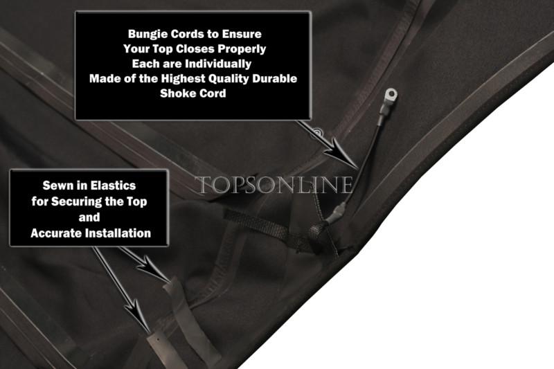 VW Beetle New Convertible Top with Heated Glass Window, Haartz Stayfast Cloth , US $679.00, image 3