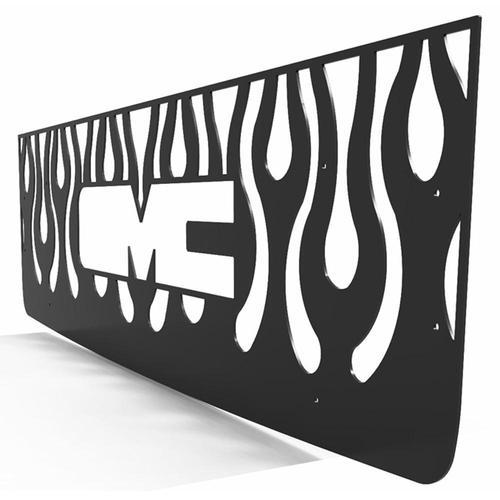 GMC Sierra LD 07-10 Vertical Flame Black Powdercoat Truck Grill Insert Add-On, US $114.95, image 2