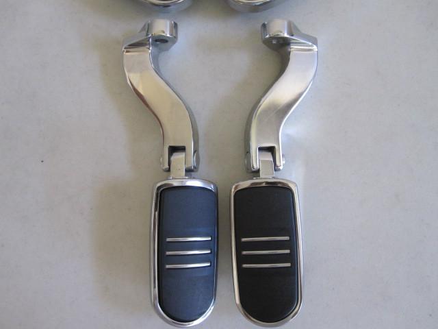 HARLEY-DAVIDSON ORIGINAL STREAMLINER SWEPT WING RIDER PASSENGER FOOTBOARDS, US $165.00, image 2