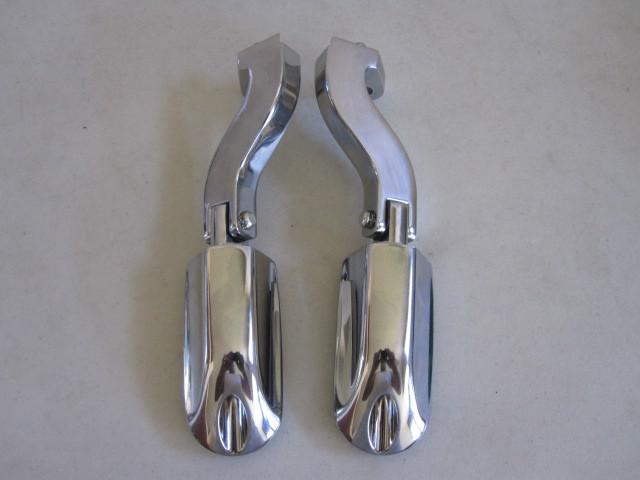 HARLEY-DAVIDSON ORIGINAL STREAMLINER SWEPT WING RIDER PASSENGER FOOTBOARDS, US $165.00, image 4