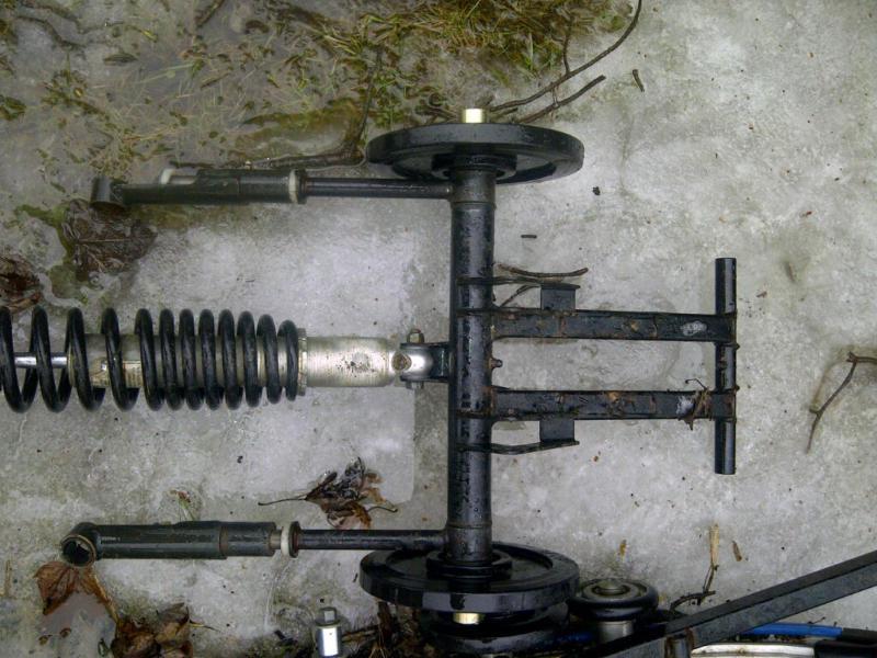 Yamaha srx viper sx sxr vmax pro action skid frame rear pivot arm shock