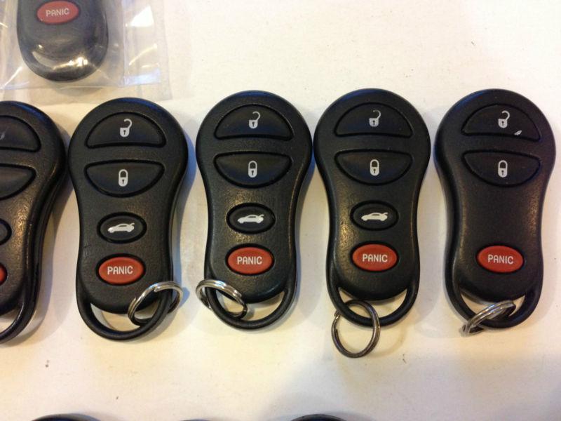 LOT OF 16 DODGE JEEP CHRYSLER FOB 98-09 KEY LESS ENTRY REMOTE OEM KEYLESS RAM , US $224.99, image 3