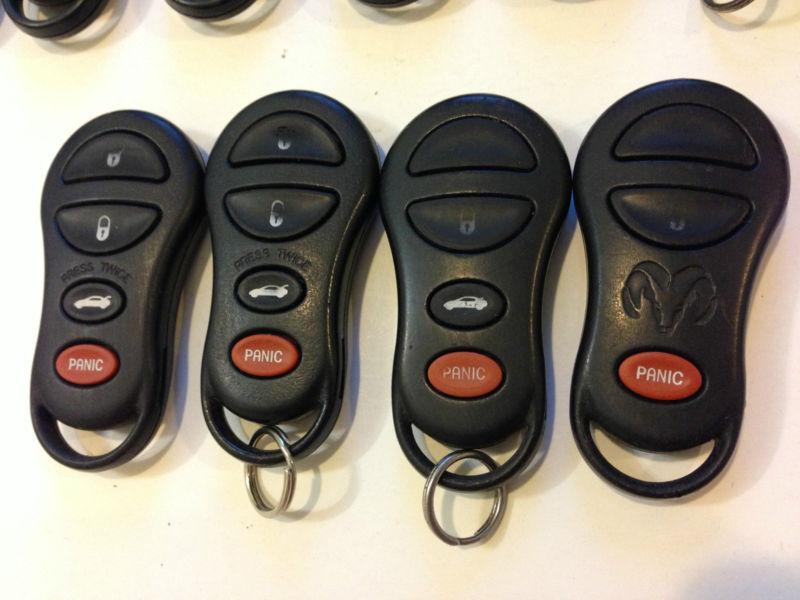 LOT OF 16 DODGE JEEP CHRYSLER FOB 98-09 KEY LESS ENTRY REMOTE OEM KEYLESS RAM , US $224.99, image 6
