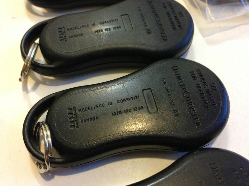 LOT OF 16 DODGE JEEP CHRYSLER FOB 98-09 KEY LESS ENTRY REMOTE OEM KEYLESS RAM , US $224.99, image 9