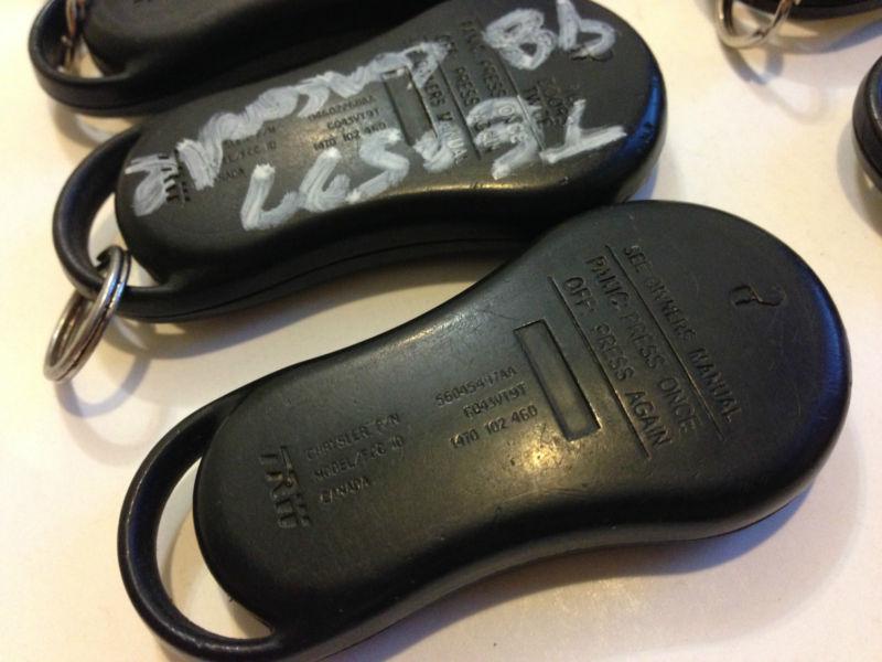 LOT OF 16 DODGE JEEP CHRYSLER FOB 98-09 KEY LESS ENTRY REMOTE OEM KEYLESS RAM , US $224.99, image 10